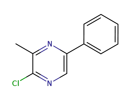 2-Chloro-3-methyl-5-phenylpyrazine