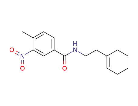 Benzamide, N-[2-(1-cyclohexen-1-yl)ethyl]-4-methyl-3-nitro-