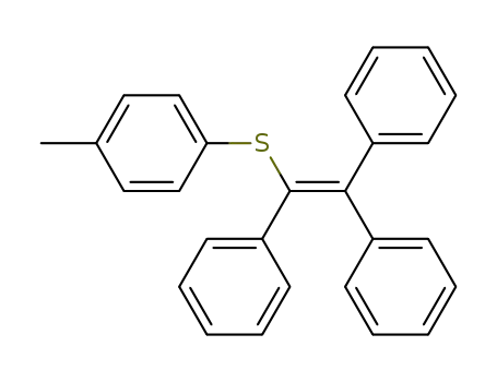 Benzene, 1-methyl-4-[(triphenylethenyl)thio]-