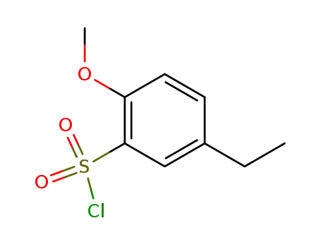 Molecular Structure of 88040-88-4 (5-ETHYL-2-METHOXY-BENZENESULFONYL CHLORIDE)