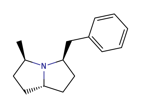 (3R,5R,7AS)-REL-HEXAHYDRO-3-METHYL-5-BENZYL-1H-PYRROLIZINE