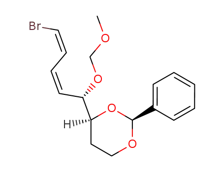 (Z,Z)-(1S,2S,4S)-4-(5-bromo-1-methoxymethoxy-penta-2,4-dienyl)-2-phenyl[1,3]dioxane