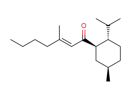 (E)-1-((1R,2S,5R)-2-Isopropyl-5-methyl-cyclohexyl)-3-methyl-hept-2-en-1-one