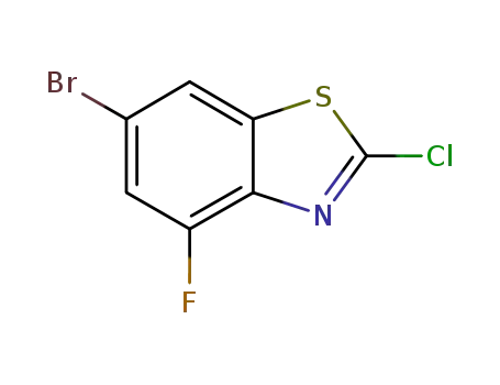 6-BROMO-2-CHLORO-4-FLUOROBENZOTHIAZOLE