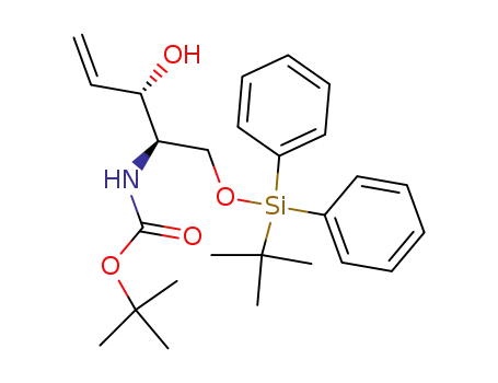 (2R,3S)-1-O-(t-butyldiphenylsilyl)-2-{[(t-butyloxy)carbonyl]amino}-4-pentene-1,3-diol