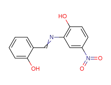 Molecular Structure of 15666-64-5 (6-{[(2-hydroxy-5-nitrophenyl)amino]methylidene}cyclohexa-2,4-dien-1-one)