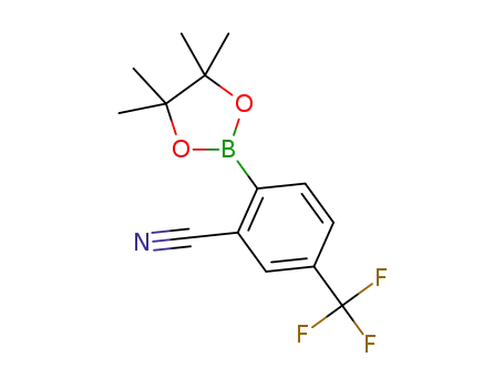 2-시아노-4-(트리플루오로메틸)페닐보론산 피나콜 에스테르