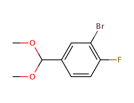 3-BROMO-4-FLUOROBENZALDEHYDE DIMETHYL ACETAL