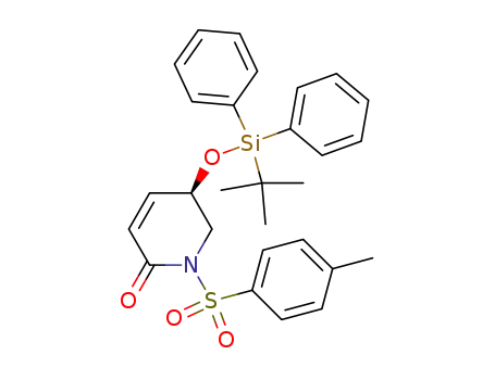 5-(<i>tert</i>-butyl-diphenyl-silanyloxy)-1-(toluene-4-sulfonyl)-5,6-dihydro-1<i>H</i>-pyridin-2-one