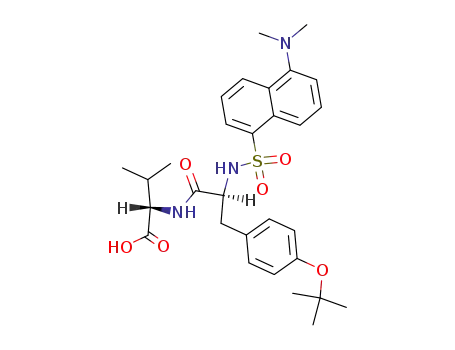 (S)-2-[(S)-3-(4-tert-Butoxy-phenyl)-2-(5-dimethylamino-naphthalene-1-sulfonylamino)-propionylamino]-3-methyl-butyric acid