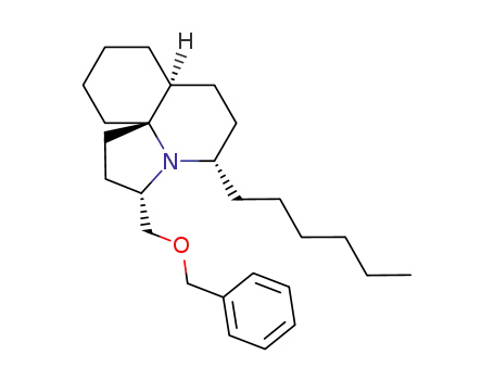 (3S,5S,7aS,11′S)-3-(benzyloxymethyl)-5-hexyldecahydro-1H-pyrrolo[1,2-j]quinoline