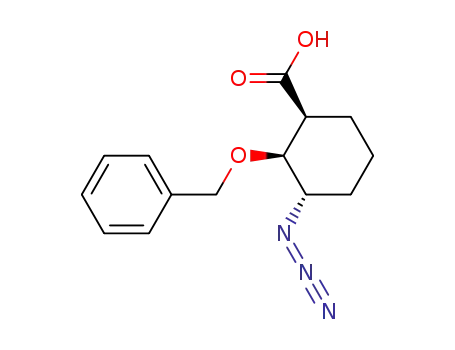 (1S,2S,3S)-3-azido-2-benzyloxycyclohexanecarboxylic acid