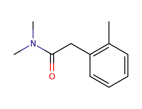 Molecular Structure of 3917-57-5 (Benzeneacetamide, N,N,2-trimethyl-)