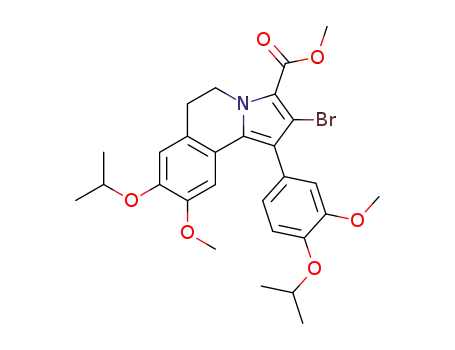 methyl 2-bromo-8-isopropoxy-1-(4-isopropoxy-3-methoxyphenyl)-9-methoxy-5,6-dihydropyrrolo[2,1-a]isoquinoline-3-carboxylate