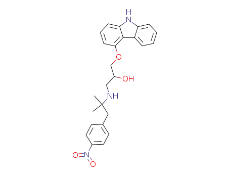 (+/-)-15-(4-nitrobenzyl)carazolol