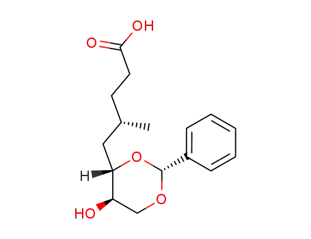 (S)-5-((2R,4S,5R)-5-Hydroxy-2-phenyl-[1,3]dioxan-4-yl)-4-methyl-pentanoic acid