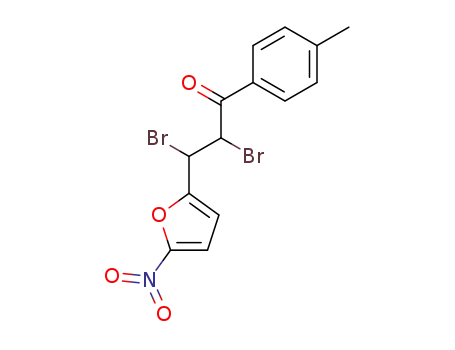 2,3-Dibromo-3-(5-nitro-furan-2-yl)-1-p-tolyl-propan-1-one