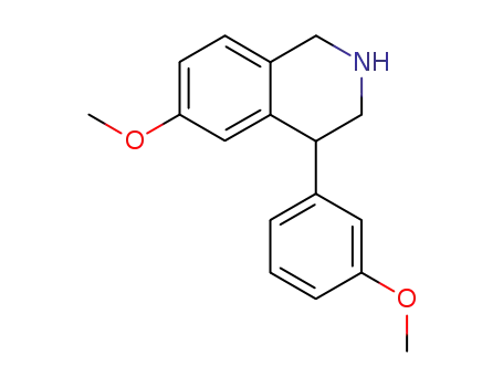 6-Methoxy-4-(3-methoxy-phenyl)-1,2,3,4-tetrahydro-isoquinoline