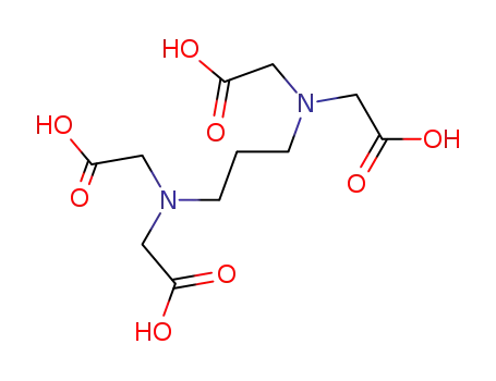 Molecular Structure of 1939-36-2 (1,3-Propylenediaminetertaacetic acid)