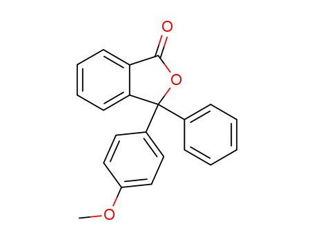 (methoxy-4' phenyl)-3 phenyl-3 dihydro-1,3 isobenzofurannone-1