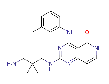 2-((3-amino-2,2-dimethylpropyl)amino)-4-(m-tolylamino)pyrido[4,3-d]pyrimidin-5(6H)-one
