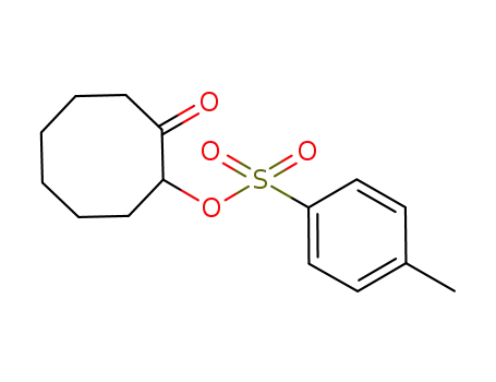 Molecular Structure of 307929-79-9 (2-tosyloxycyclooctanone)