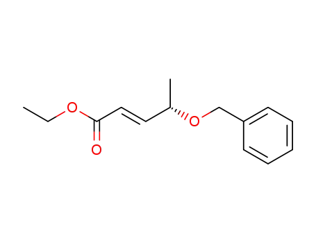 ethyl (2E,4S)-4-<(benzyl)oxy>-2-pentenoate