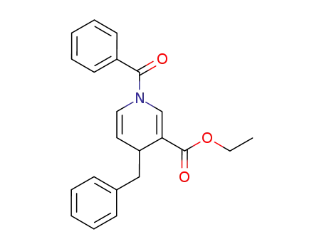 1-Benzoyl-4-benzyl-3-ethoxycarbonyl-1,4-dihydropyridine