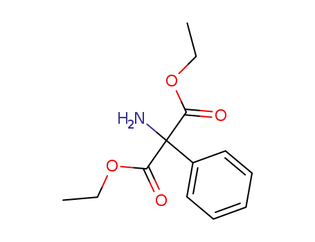 Molecular Structure of 22225-53-2 (α-Amino-α-phenyl-malonsaeure-diaethylester)