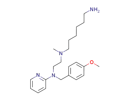 1,6-Hexanediamine,
N-[2-[[(4-methoxyphenyl)methyl]-2-pyridinylamino]ethyl]-N-methyl-