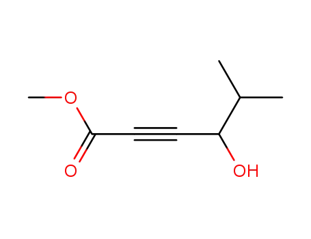 2-Hexynoic acid, 4-hydroxy-5-methyl-, methyl ester