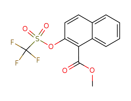 Methyl 2-trifluoromethylsulfonyloxy-1-naphthoate