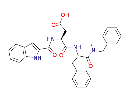 L-Phenylalaninamide,
N-(1H-indol-2-ylcarbonyl)-L-a-aspartyl-N-methyl-N-(phenylmethyl)-