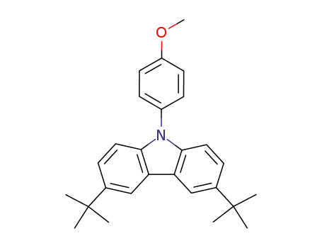 9H-Carbazole, 3,6-bis(1,1-dimethylethyl)-9-(4-methoxyphenyl)-
