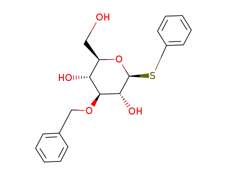 Phenyl 3-O-(phenylmethyl)-1-thio-beta-D-glucopyranoside