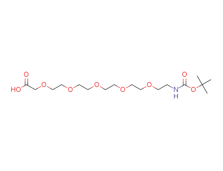 2-[2-[2-[2-[2-[2-(tert-butoxycarbonylamino)ethoxy]ethoxy]ethoxy]ethoxy]ethoxy]acetic acid