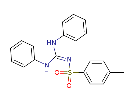 Benzenesulfonamide, N-[bis(phenylamino)methylene]-4-methyl-