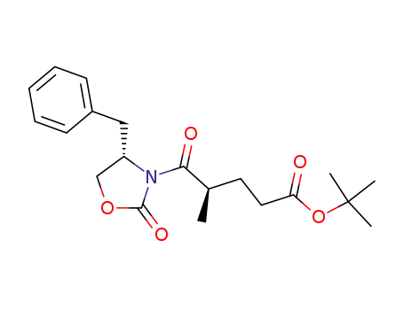 <4S,3(2R)>-4-benzyl-3-<4-(tert-butoxycarbonyl)-2-methylbutanoyl>-2-oxazolidinone