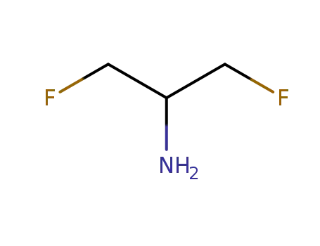 Molecular Structure of 104468-16-8 (2-Propanamine, 1,3-difluoro-)