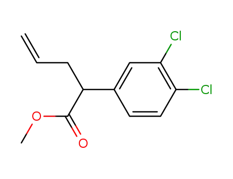 2-(3,4-dichloro-phenyl)-pent-4-enoic acid methyl ester