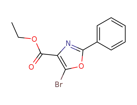 4-Oxazolecarboxylicacid,5-bromo-2-phenyl-,ethylester(9CI)