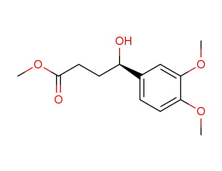 Methyl (gammaR)-gamma-hydroxy-3,4-dimethoxybenzenebutanoate
