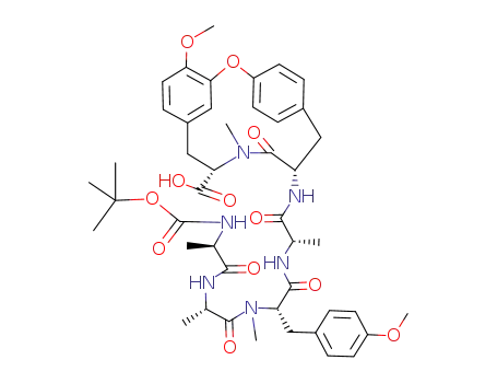 C<sub>45</sub>H<sub>58</sub>N<sub>6</sub>O<sub>12</sub>