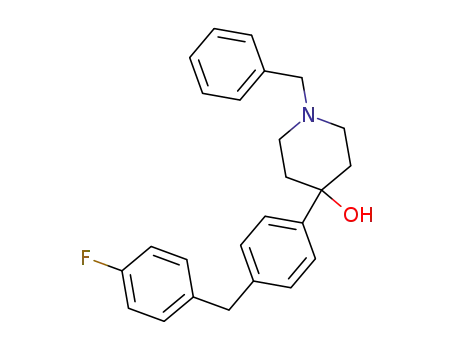 N-benzyl-4-[4-(4-fluorobenzyl)phenyl]-4-piperidinol