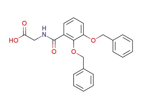Molecular Structure of 74272-80-3 (Glycine, N-[2,3-bis(phenylmethoxy)benzoyl]-)