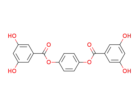 Benzoic acid, 3,5-dihydroxy-, 1,4-phenylene ester