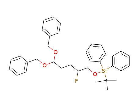 Silane,  (1,1-dimethylethyl)[[2-fluoro-5,5-bis(phenylmethoxy)pentyl]oxy]diphenyl-