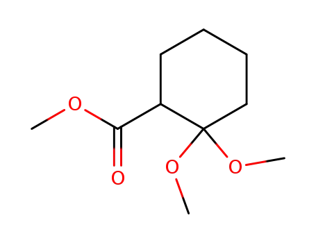 2,2-dimethoxy-cyclohexanecarboxylic acid methyl ester
