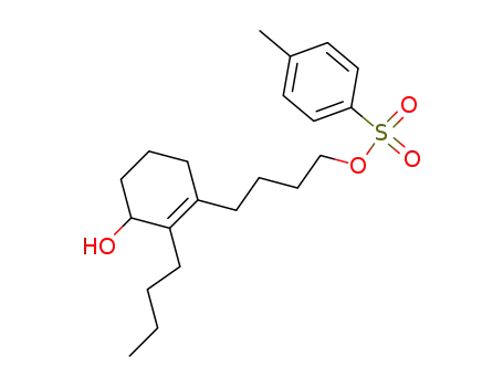 2-Butyl-3-<4-(p-tolylsulfonoxy)butyl>cyclohex-2-en-1-ol