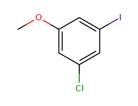 1-클로로-3-요오도-5-메톡시벤젠, 3-클로로-5-요오도페닐 메틸 에테르